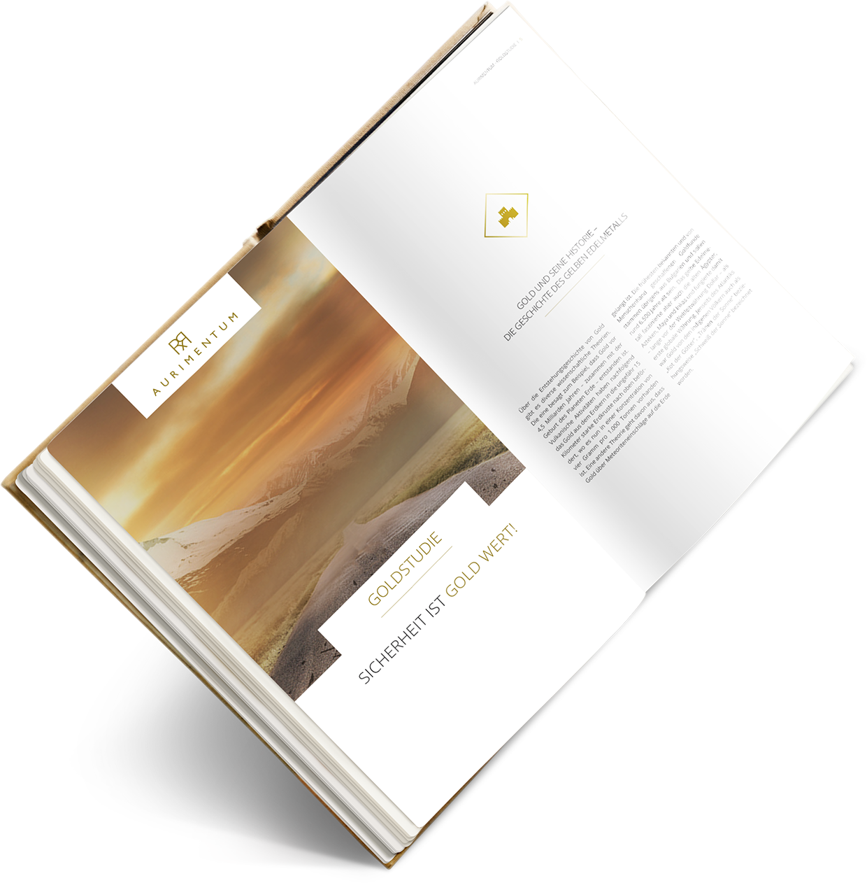 Aurimentum_Goldstudie_OpenBook-Mockup Goldstudie von Aurimentum
